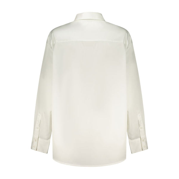 Guess Jeans Bianco Cotton Women Shirt