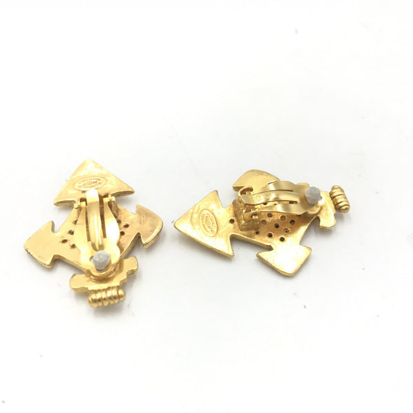 Chanel Coco Mark Earrings
