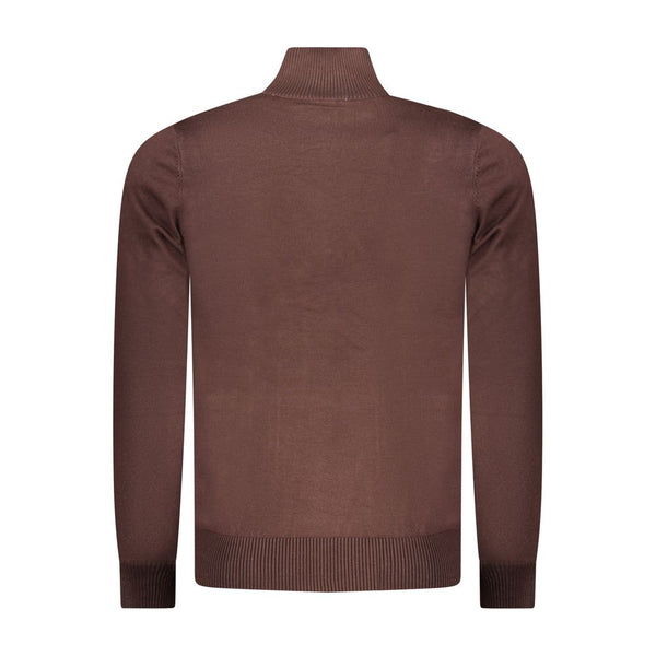 Coveri Moving Marrone Viscosa Mens Sweater