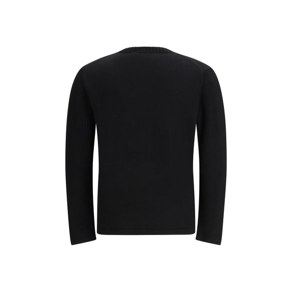 Prada Black Wool Oves Aries Sweatshirt
