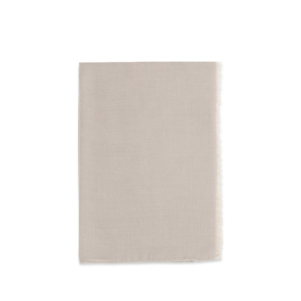 Max Mara Beige Silk Scarf