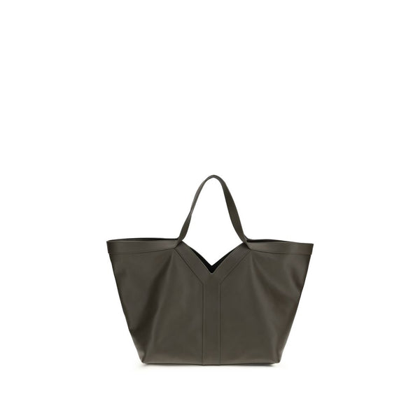 Saint Laurent Bicolor Calf Leather Bos Taurus Shoulder Bag
