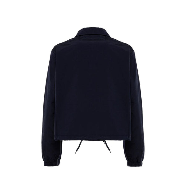Autry Blue Polyester Shell Jacket