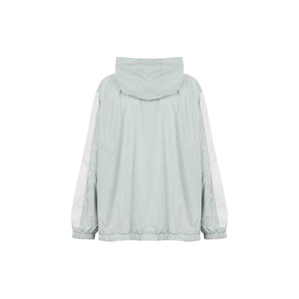 Autry Blue Nylon Shell Jacket