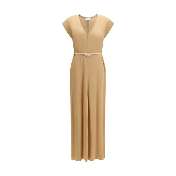 Forte_Forte Orange Viscose Casual Dress