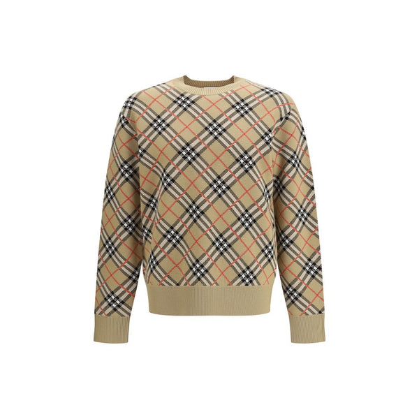Burberry Beige Cotton Sweatshirt