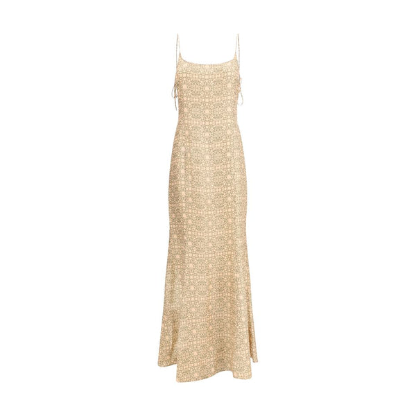 Kristina Ti Multicolor Viscose Casual Dress