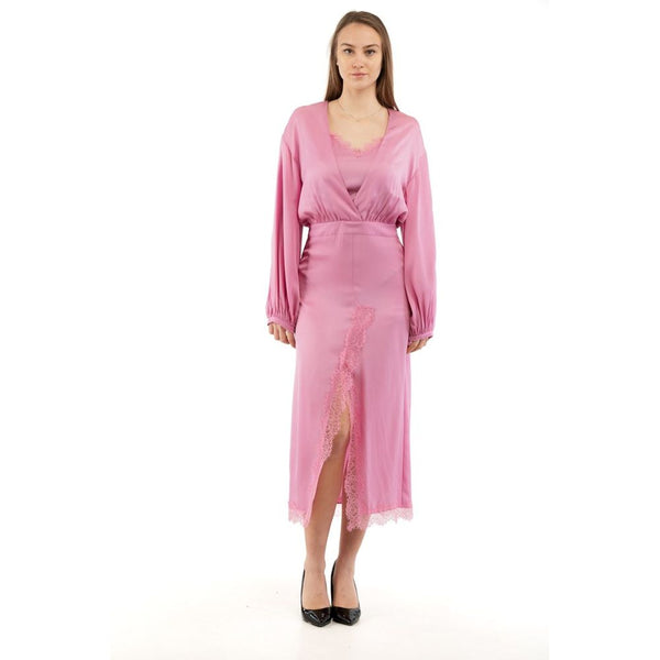 Moschino Multicolor Marabou Casual Dress