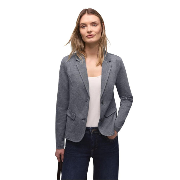 Street One Blue Polyacrylic Blazer