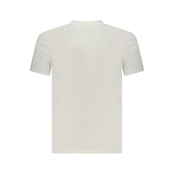 Guess Jeans White Cotton Men T-Shirt