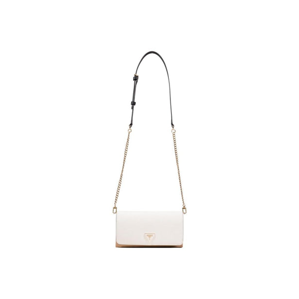 Guess Beige Polyethylene Clutch Bag