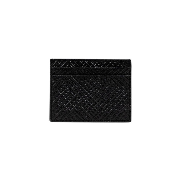 Armani Exchange Black Leather Cardholder