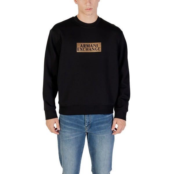 Armani Exchange Bicolor Cotton Sweatshirt