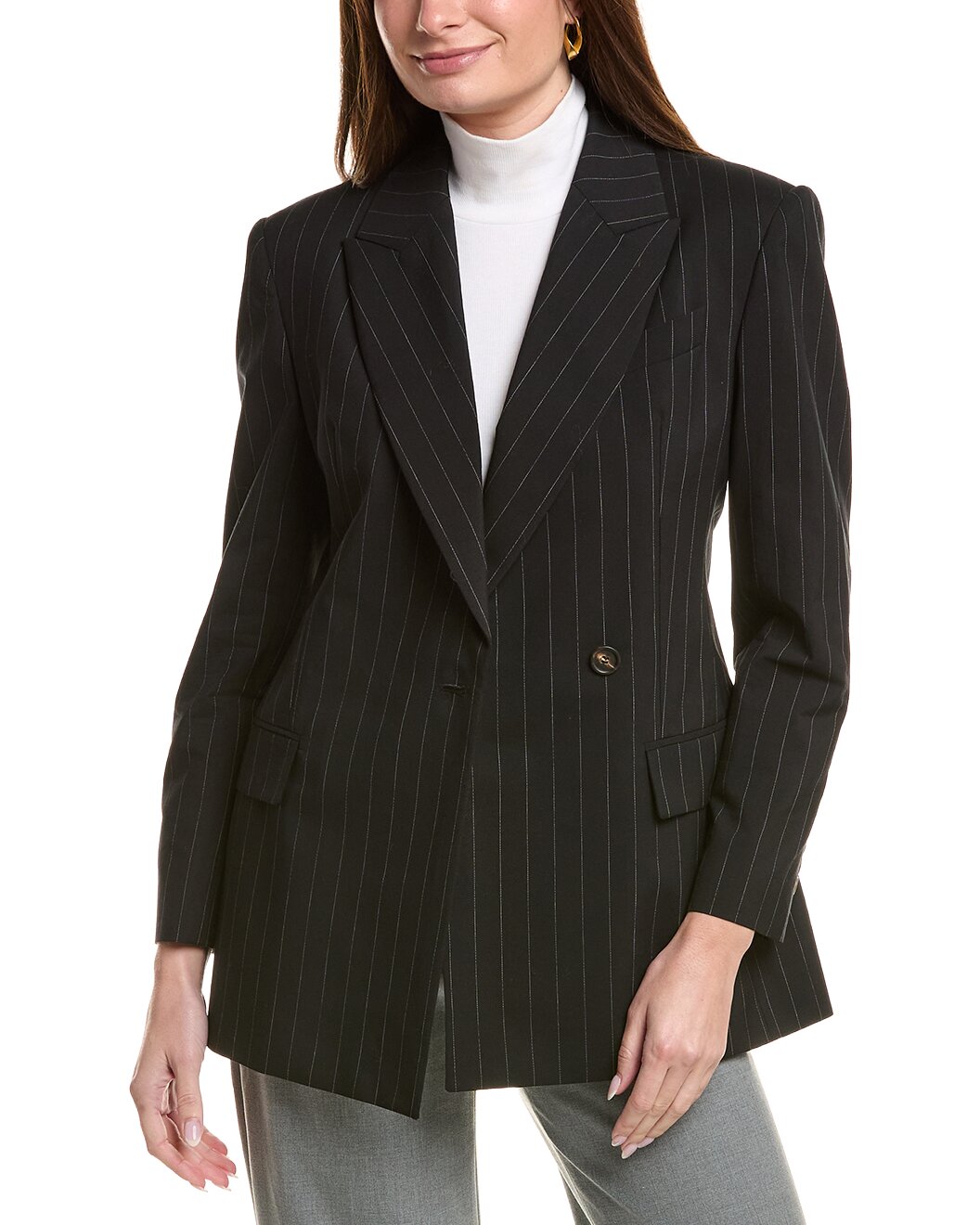 Brunello Cucinelli Black Wool Jacket