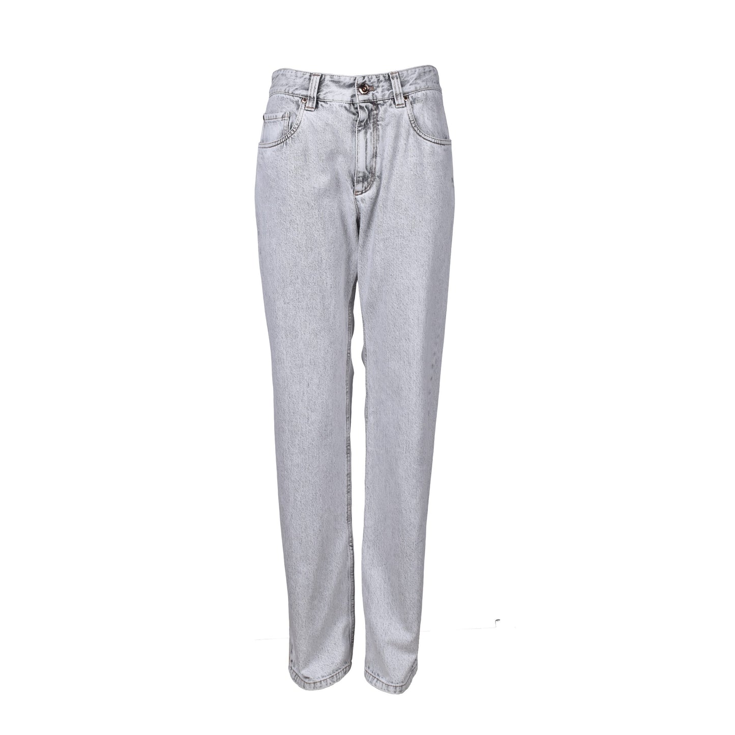 Brunello Cucinelli Natural Cotton Jeans Denim