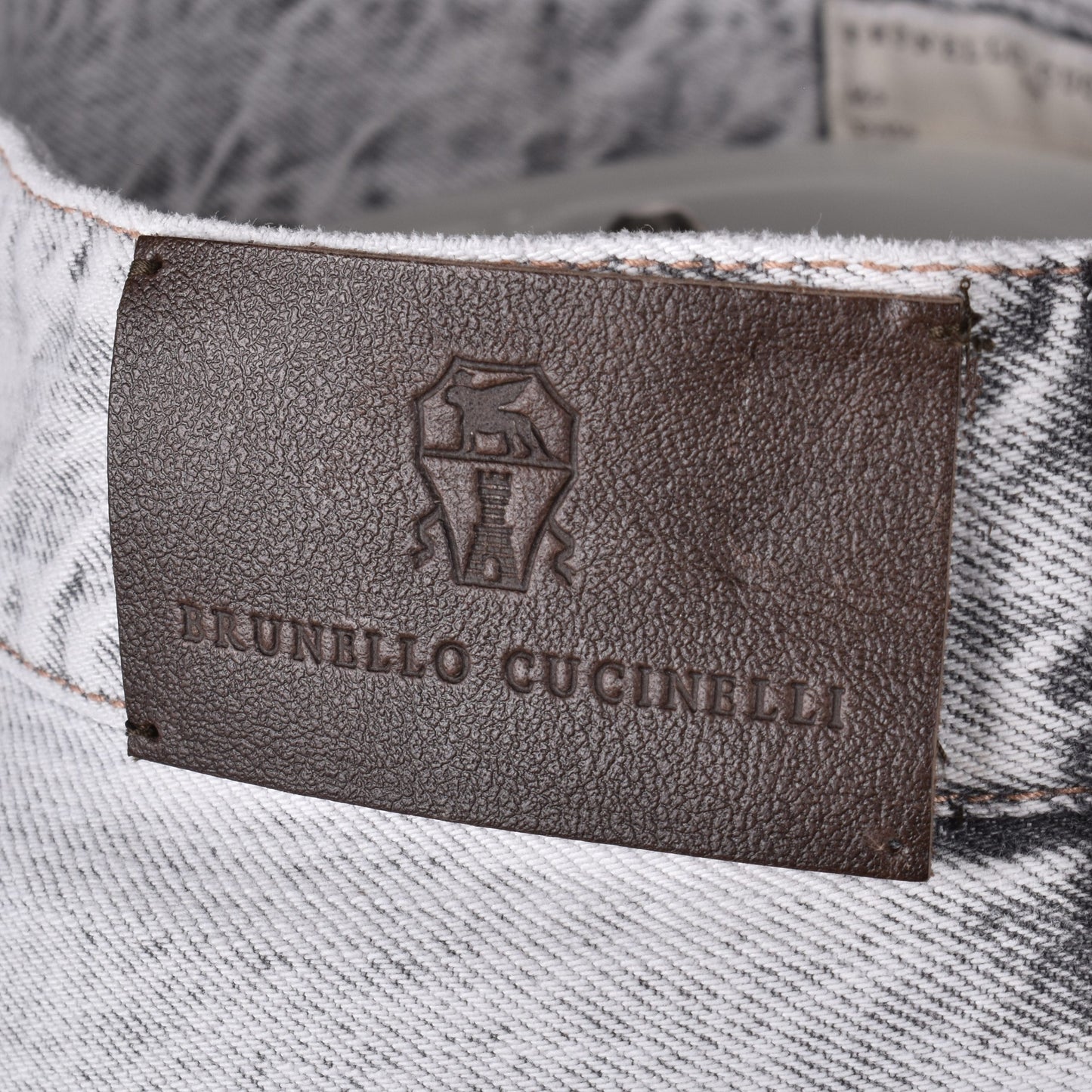 Brunello Cucinelli Natural Cotton Jeans Denim