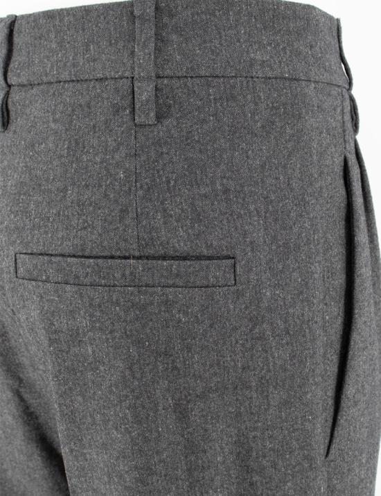 Brunello Cucinelli Gray Wool Casual Pants