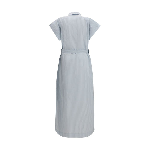 Jacob Cohen Blue Copper Long Dress