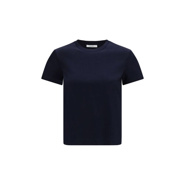 Max Mara Pure Blue Cotton T-Shirt