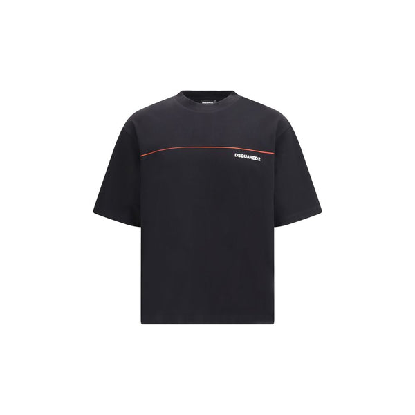 Dsquared² Black Cotton T-Shirt