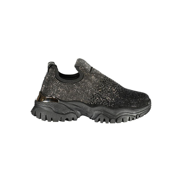 Laura Biagiotti Black Polyurethane Women Sneaker