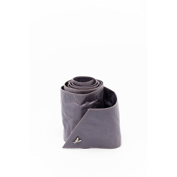 Patrizia Pepe Purple Leather Belt