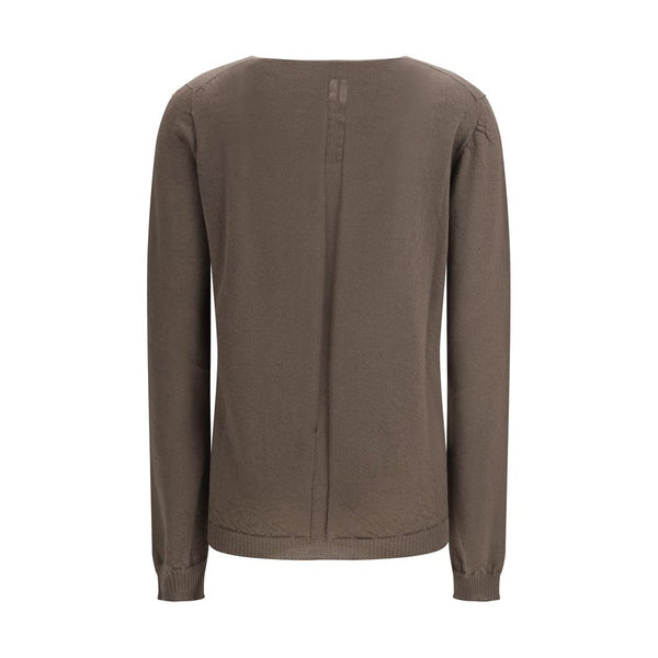 Rick Owens Gray Wool Oves Aries Sweatshirt