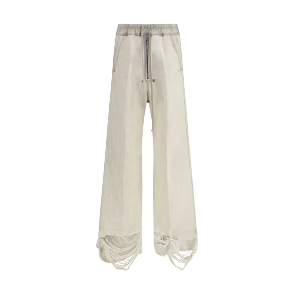 Rick Owens Beige Cotton Casual Pants