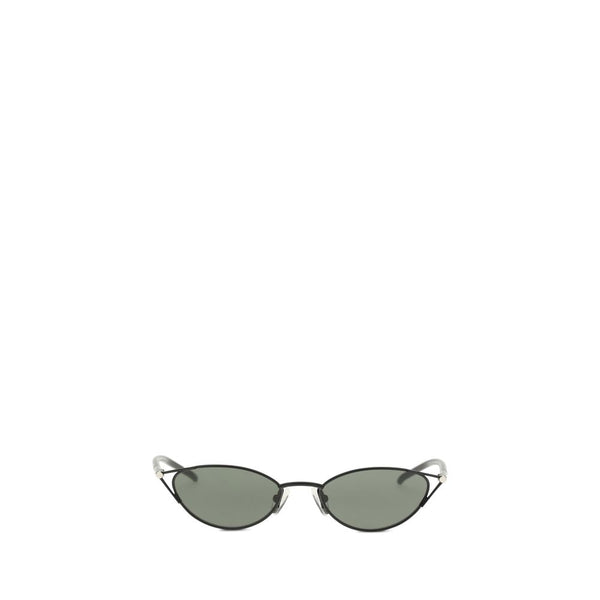 Alexander McQueen Black Metal Sunglasses