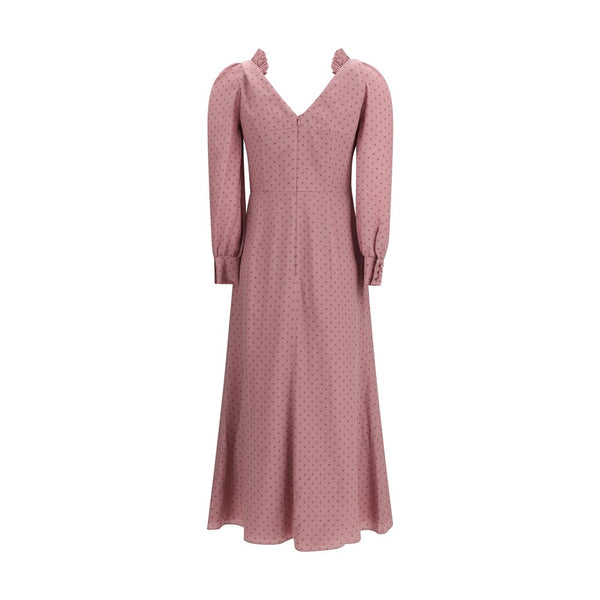 Alessandra Rich Multicolor Silk Casual Dress
