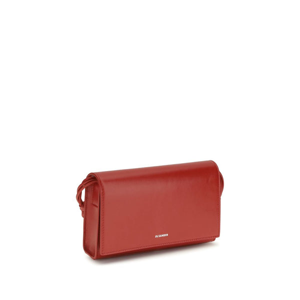 Jil Sander Black Calf Leather Bos Taurus Wallet