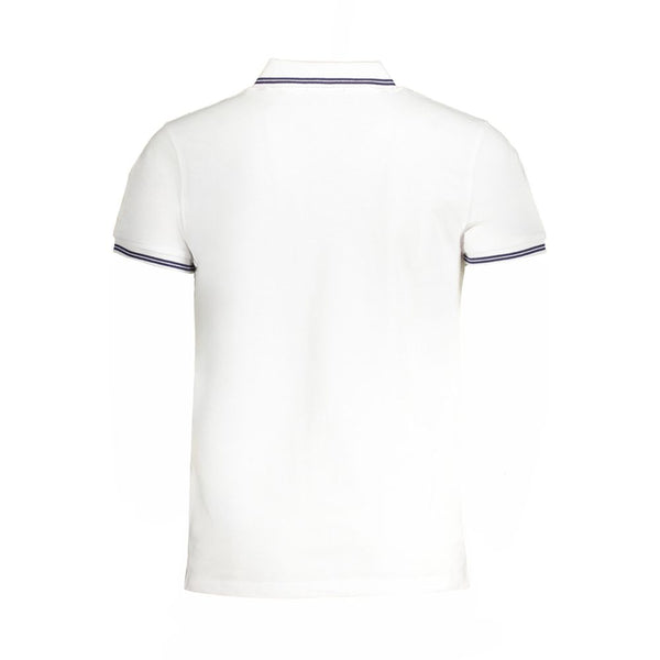 Cavalli Class Bianco Cotton Men Polo