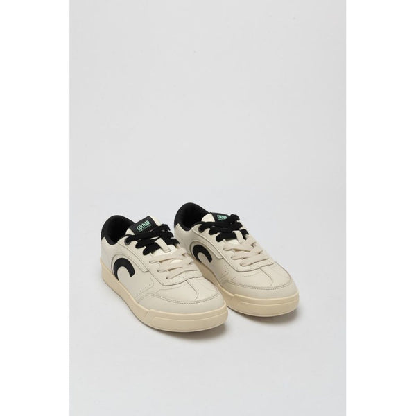 Colmar Black Leather Low Top Sneakers