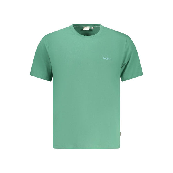 Pepe Jeans Verde Cotton Men Shirt