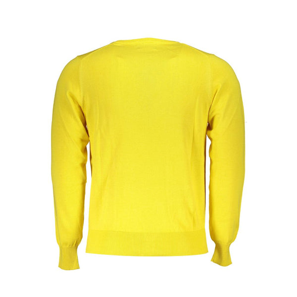 U.S. Grand Polo Giallo Cotton Men Sweater