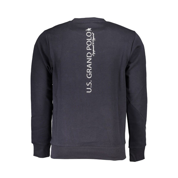 U.S. Grand Polo Blue Cotton Men's Sweatshirt