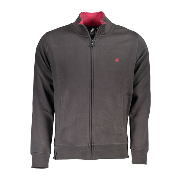 U.S. Grand Polo Grigio Cotton Mens Sweatshirt