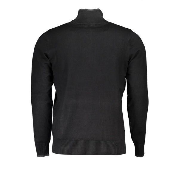 U.S. Grand Polo Black Viscose Men's Sweater
