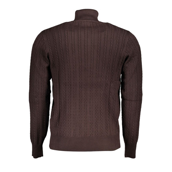 U.S. Grand Polo Marrone Viscosa Uomo Maglia
