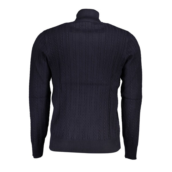 U.S. Grand Polo Blue Viscose Men's Sweater