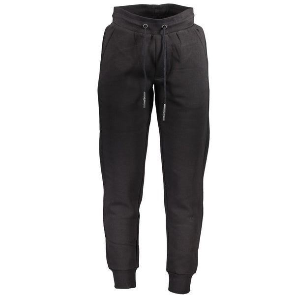 U.S. Grand Polo Black Cotton Men's Trouser