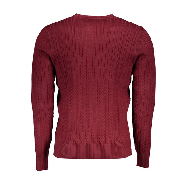 U.S. Grand Polo Red Viscose Men's Sweater