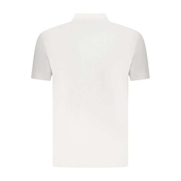 U.S. Grand Polo White Cotton Men's Polo Shirt