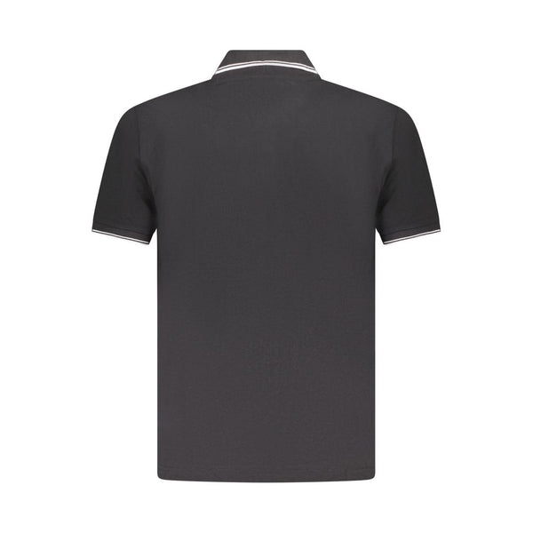 U.S. Grand Polo Black Cotton Men's Polo Shirt