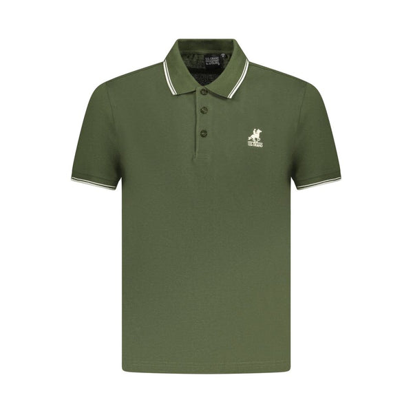 U.S. Grand Polo Verde Cotton Men Polo Shirt
