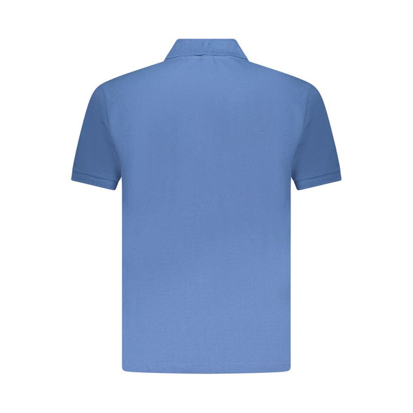 U.S. Grand Polo Blue Cotton Men Polo Shirt
