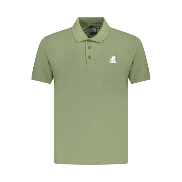 U.S. Grand Polo Verde Cotton Men Polo Shirt