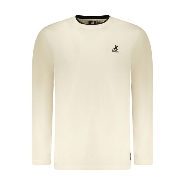 U.S. Grand Polo Beige Cotton Men T-Shirt