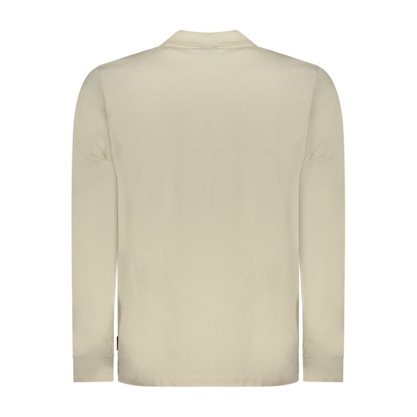 U.S. Grand Polo Beige Cotton Men Polo Shirt
