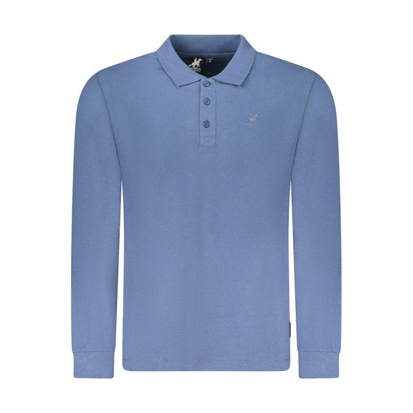 U.S. Grand Polo Blue Cotton Men's Polo Shirt